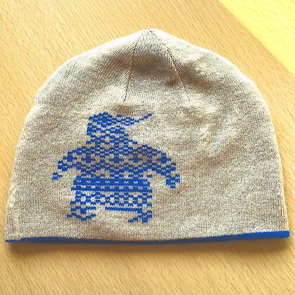 Reversible hat for young kids or toddlers. Size small. Brand new! Winter hat